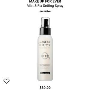 Makeup forever mist & fix